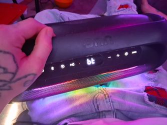 onn. Bluetooth Portable Speaker with RGB Lights