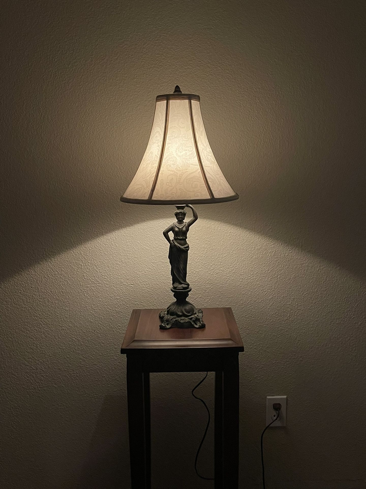Antique Grecian Table Lamp