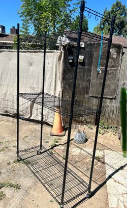 3 Tier Metal Shelves