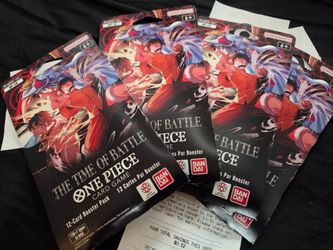 One Piece TCG Time of Battle Blister OP-16, sealed op16