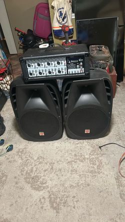 Rockville speaker and Rockville amplifier
