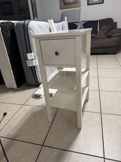 White night stand