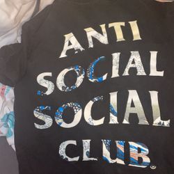 Anti Social Shirt Size Small 