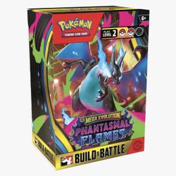 Sealed Pokémon Phantasmal Flames Build & Battle Box - ME02: Phantasmal Flames (PFL) Mega Evolutions