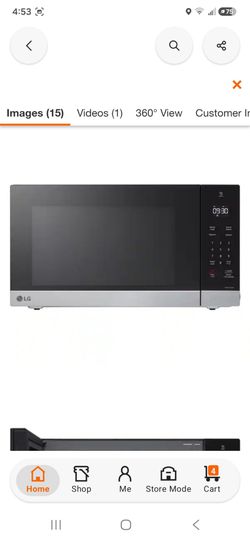 LG 1.5 cu. Ft Smart Inverter  Microwave New (Price Is Firm)
