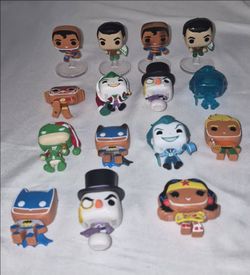 Mini funko pop advent figures bundle