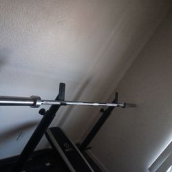 TRADITIONAL MARCY OLYMPIC BARBELL CHROME 