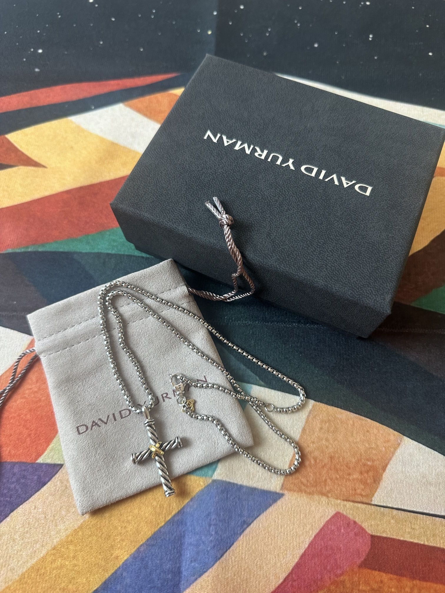 David Yurman Cross Necklace