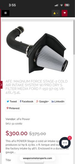Cold air intake