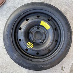 Spare Tire Size Shown Good Condition