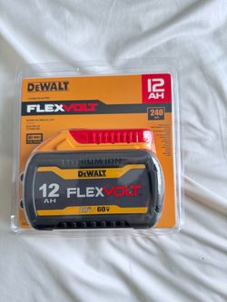 Dewalt batería nuevo sellado de 12 ah Flex volt 20/60 volt