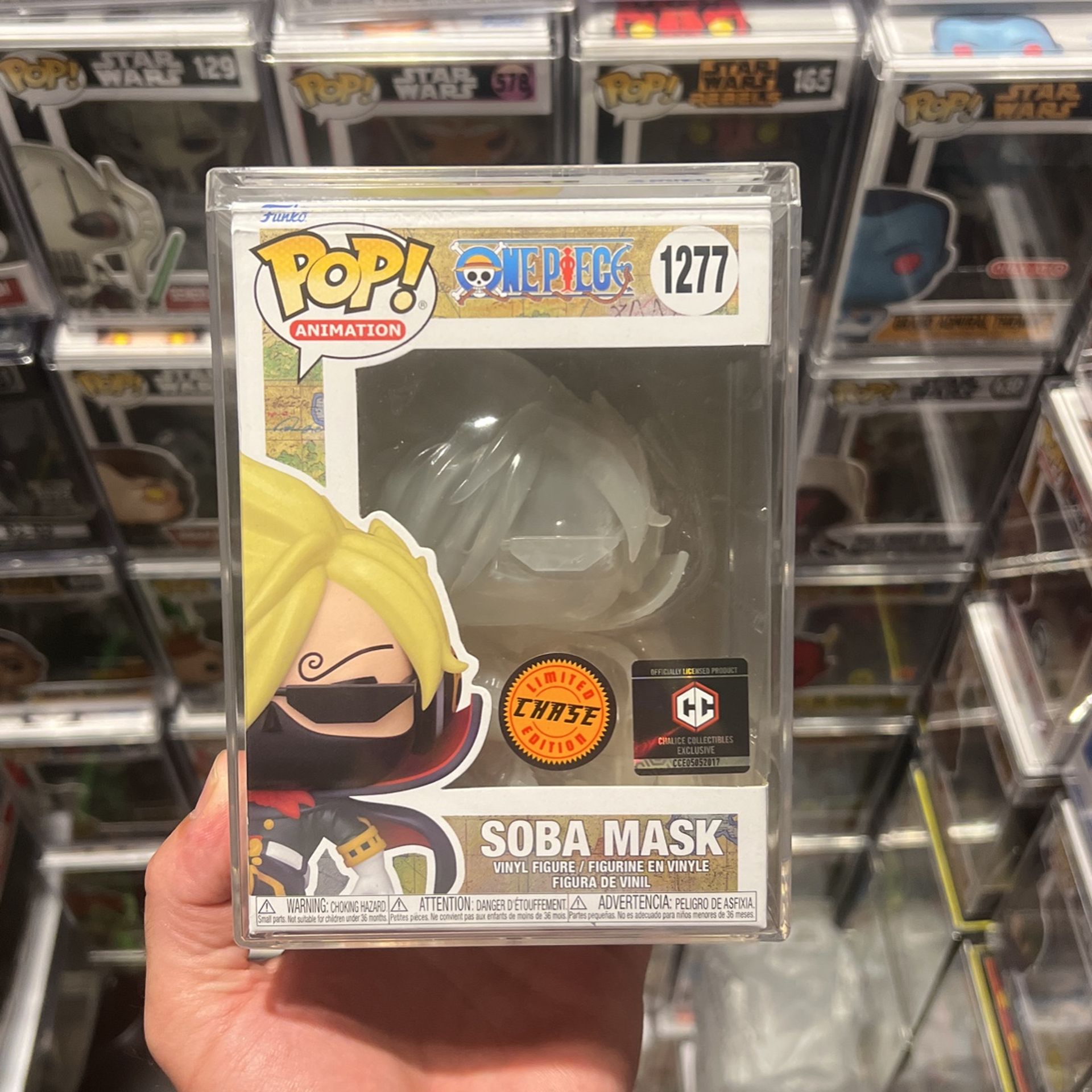 Funko Pop! One Piece Soba Mask Chase (CC Exclusive) 1277