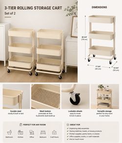IKEA Rolling Carts