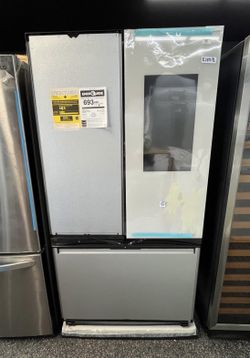 Samsung Bespoke White Family Hub Fridge French Door New Open Box
