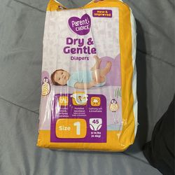 Diapers Size 1