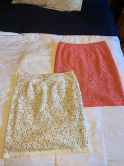 Lace-look-alike skirts
