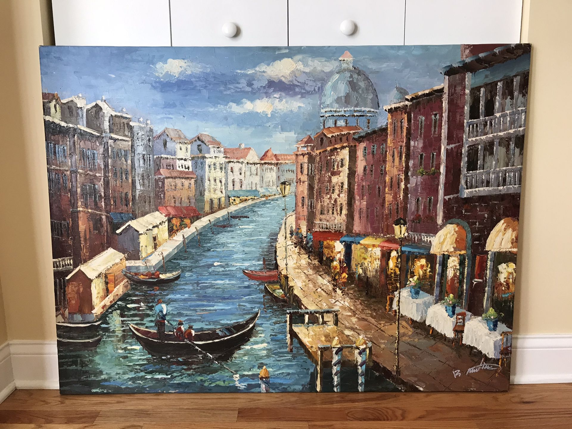Venezia Painted Art Canvas 🎨