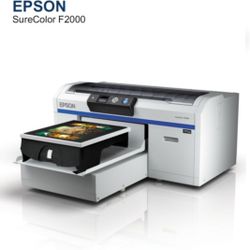 Epson SureColor F2000 & F2100 Direct-To-Garment Printer Combo