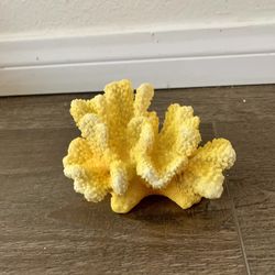 Yellow Faux Cauliflower Coral