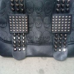 Black Skull Purse