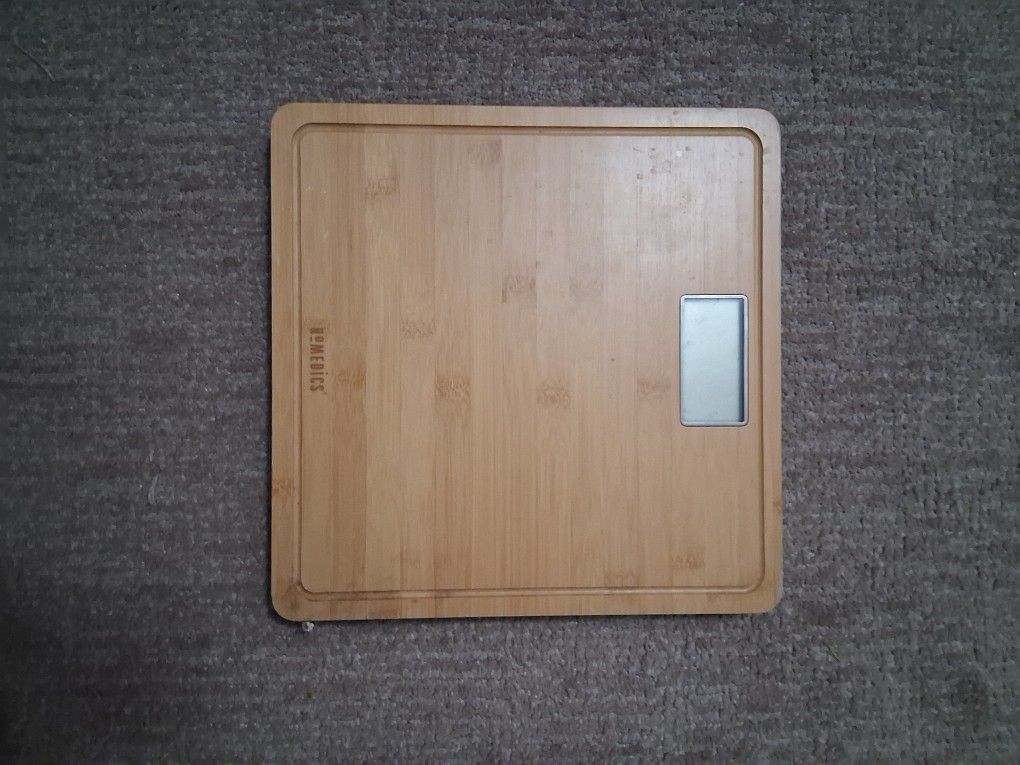 Home Medic Wood Grain Weight Scale