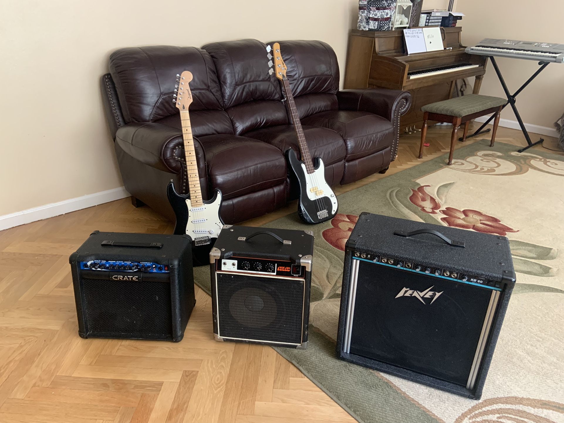 Guitars amps