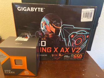 Ryzen 5 7600x3d with motherboard