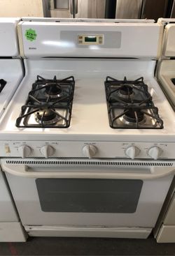 White stove