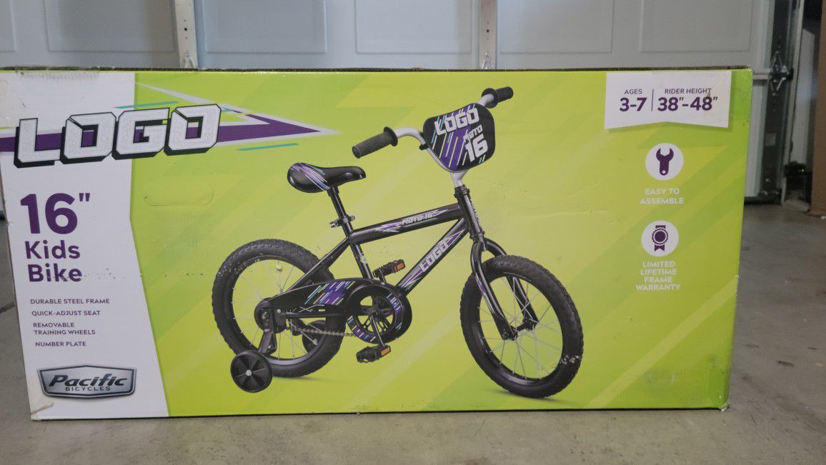 Kids Bike 16 Inch Brand New In Box