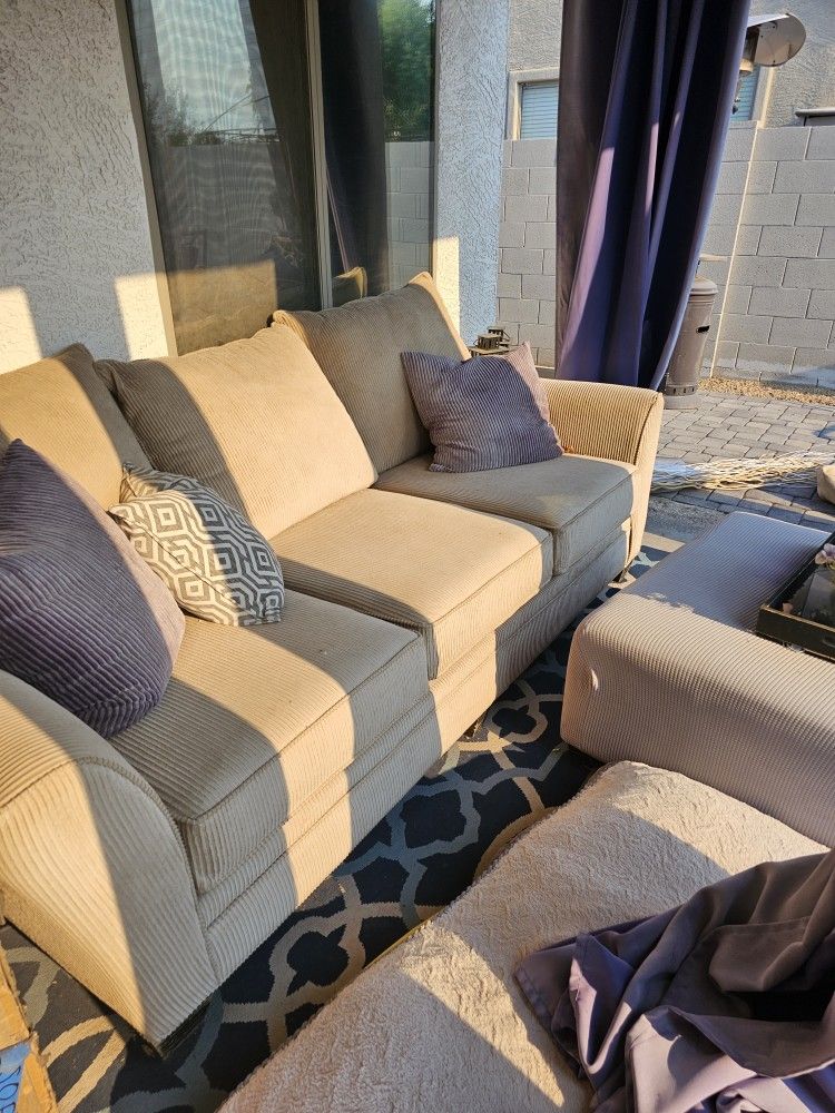 Restoration Hardware Couch Corded Brown for Sale in Chandler, AZ OfferUp