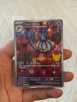 Chandelure #137 IR Pokemon 30th