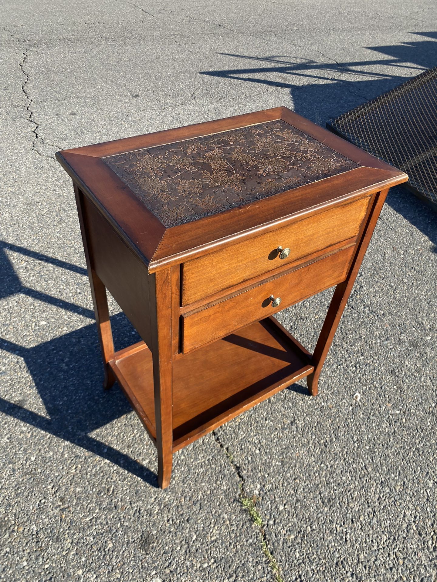 Small Nightstand End Table