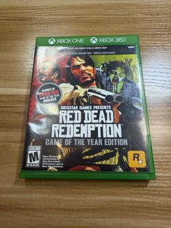 Red dead redemption game of the year edition Xbox one