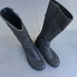 Merrill Black Leather Women's Boots Performance Footwear Size 9