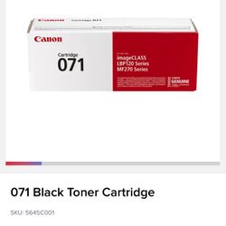 071 Black Toner Cartridge