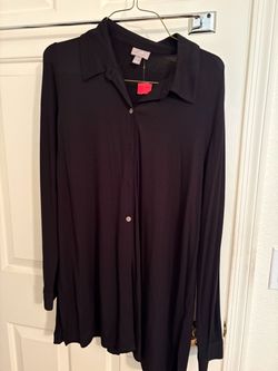 Ladies black blouse