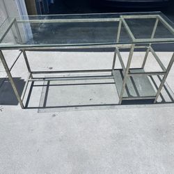 Glass Desk