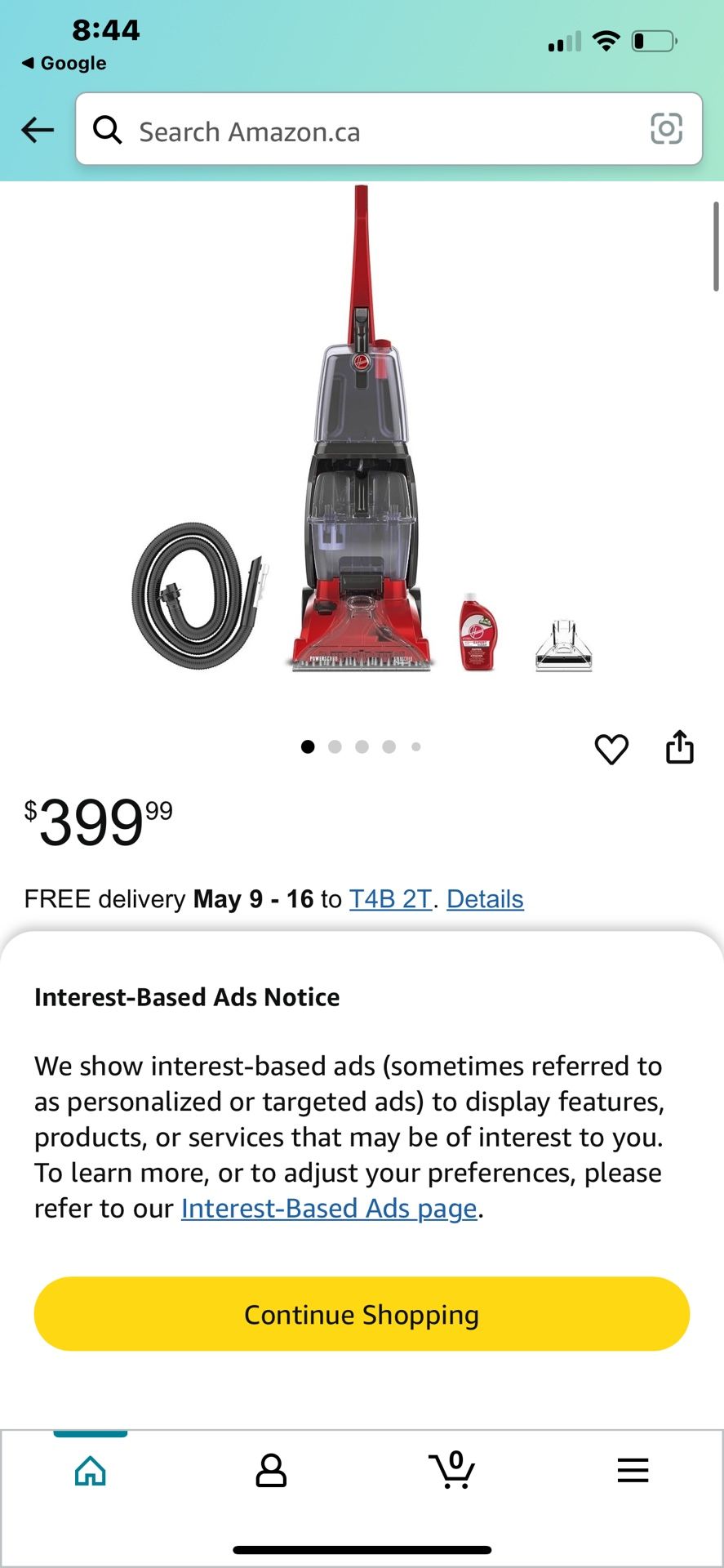 Hoover Carpet Cleaner