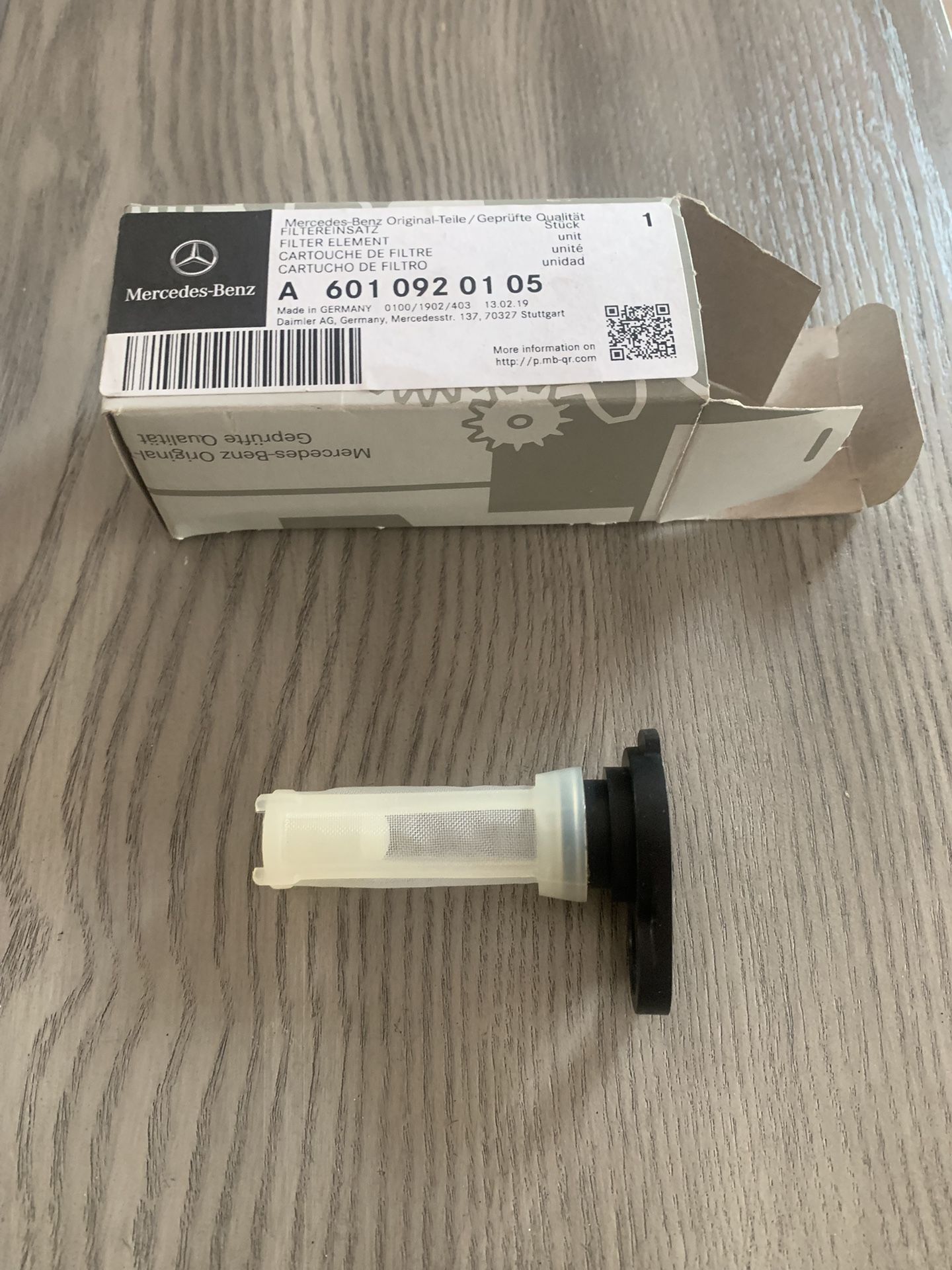 Mercedes 300 D Fuel filter