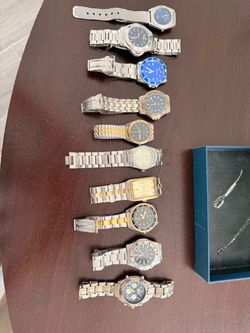 Lot of Mixed Vintage Men's Watches