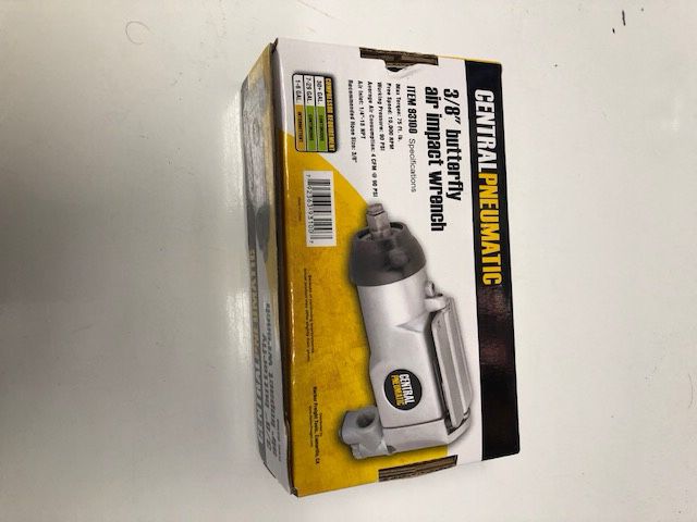 Butterfly air impact wrench