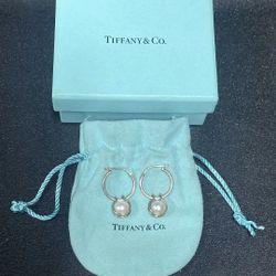 Tiffany & Co Hardware Pearl Earrings 