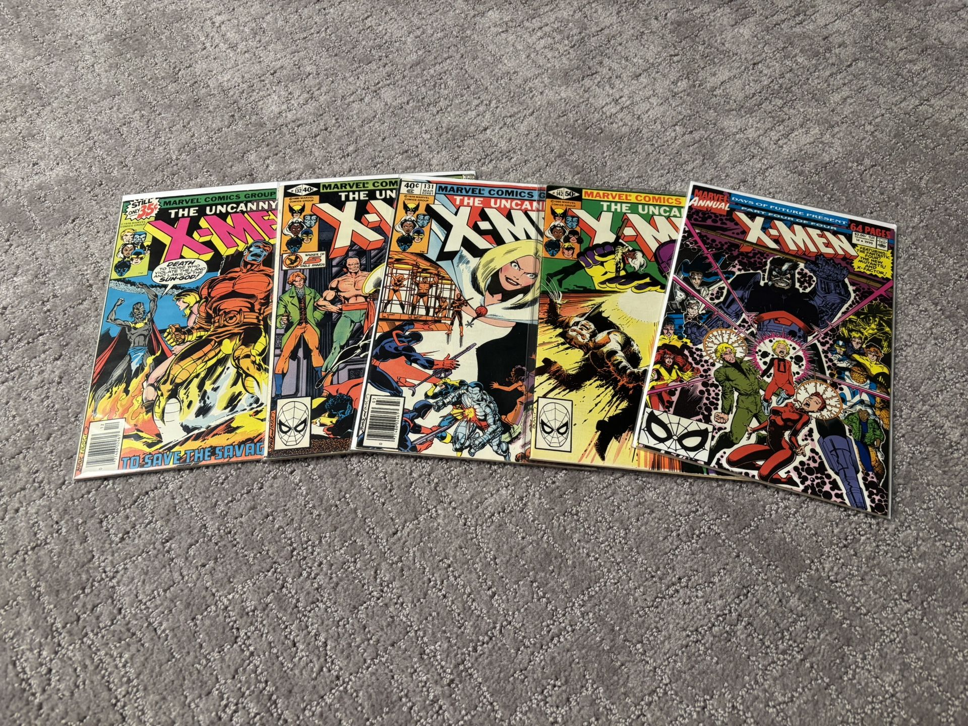 Uncanny X-men Comic Lot