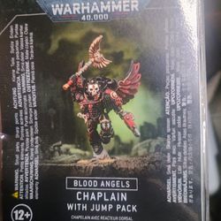 Warhammer 40k Blood Angels Chaplain With Jump Pack