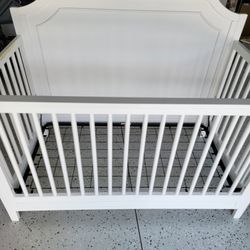 White Baby Crib