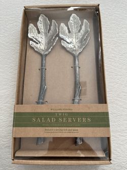 Twig Salad Servers by Williams Sonoma