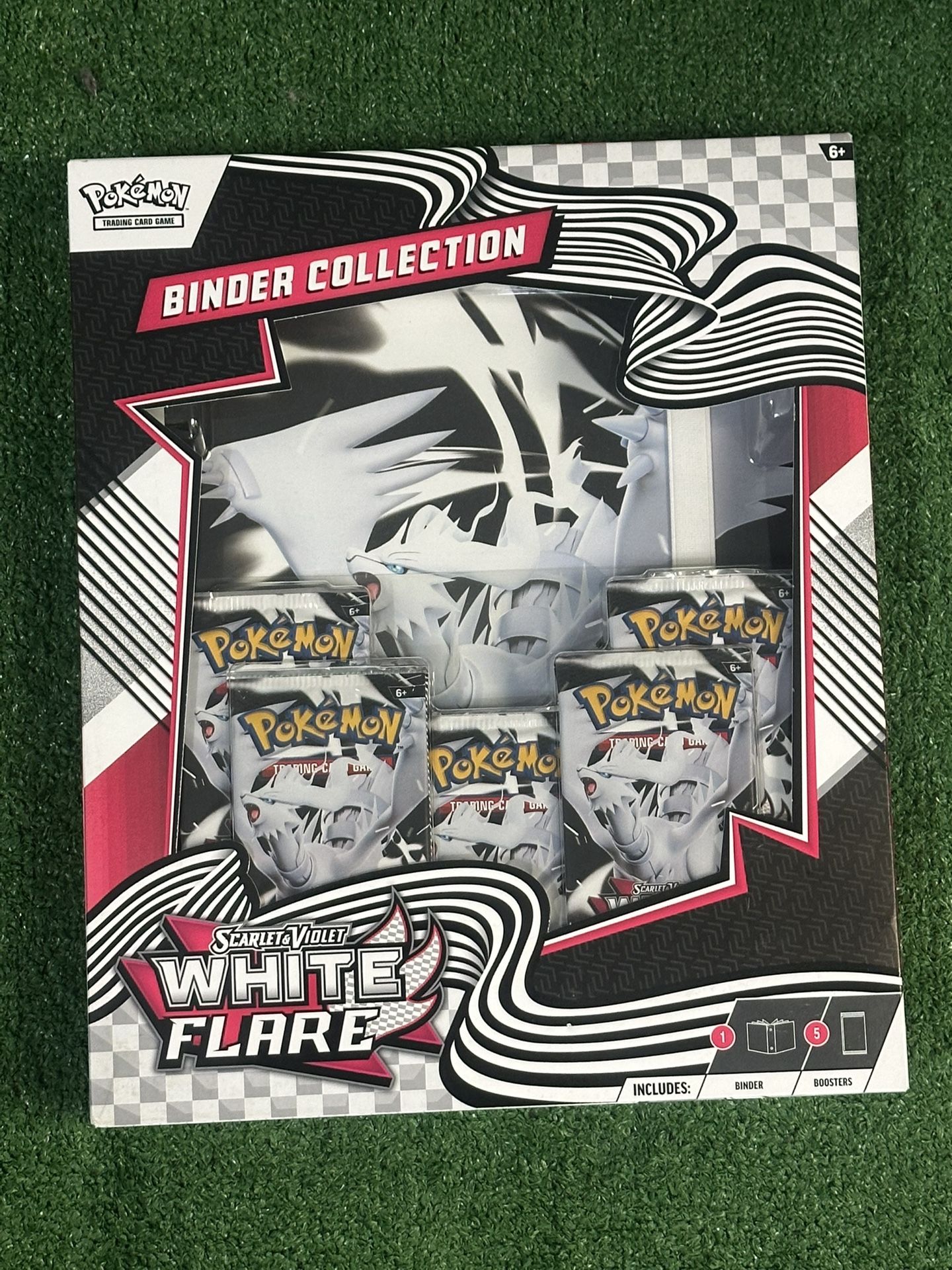 White Flare Binder Collection