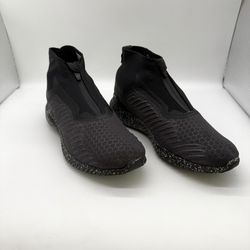 Adidas Alphabounce 5.8 Zip Core Black High Top Sneaker  Size 10