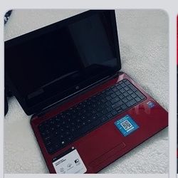 HP 15.6 Inch Laptop Intel Scarlet Red 