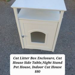 Cat Litter Box Enclosure